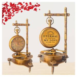 lot 14448 image: ALADEAN Eternal Love Anniversary Sundial Compass