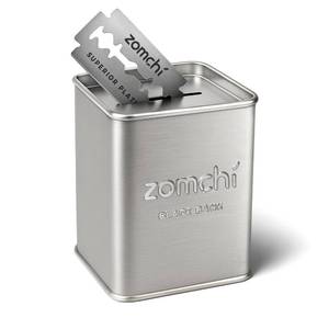 lot 14461 image: ZOMCHI Razor Blade Bank for Double Edge Safety Blades