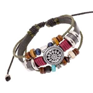 lot 14468 image: Trenro Bohemian Beaded Multilayer Hand Woven Bracelet