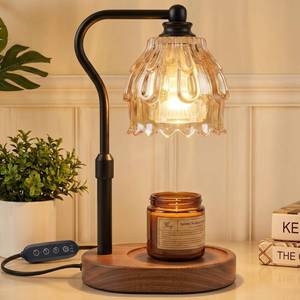 lot 19188 image: Fitrobust Candle Warmer Lamp with Timer and Wireless Remote Control