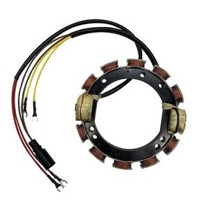 lot 19193 image: JETUNIT V4 Stator For Johnson Evinrude 0583410 0763769 173-3410 Outboard 120,125,130,135,140 HP 1988-2001 9-AMP 4-Cylinder 2-Stroke Loop Charged