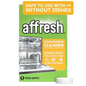 lot 20213 image: Affresh Dishwasher Cleaner, Deep-Clean for All Dishwashers, 12 Month Supply
