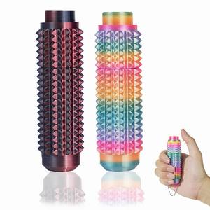 lot 20218 image: SnapMorph3.0 Little Ouchies Fidget Toys , Pain Stim Toy with Buttons and Spinning - Stress Relief & Pain Relief Stimulation for Adults & Teens, 2PCS Dark Gold  Color