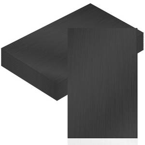 lot 20230 image: Therwen 20 Pcs Aluminum Flashing Roof Sheet 5 x 7 Inch, Black