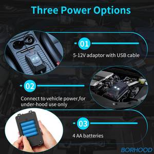 lot 20239 image: BORHOOD Ultrasonic Rodent Repellent for Car, Battery Powered-26