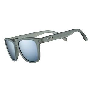 lot 20252 image: goodr Going to Valhalla...Witness OG Rectangle Sunglasses Polarized Silver Lenses, Gray Plastic Frame, One Size Fits Most