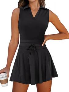 lot 20254 image: Caracilia 2 Piece Sets for Women Tennis Dress Golf Athletic Cute Outfits L (Used)