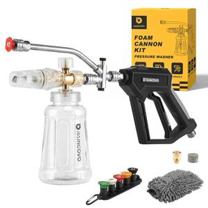 lot 1020 image: Raincovo Foam Cannon with Pressure Washer Gun, Dual Connector Accessories