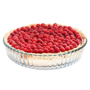 lot 1989 image: TRBIDRBO 10 Inch - Glass Pie Plates Deep Pie Pans for Baking and Serving, Clear