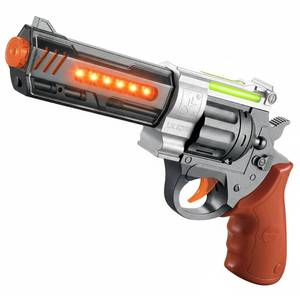 lot 2011 image: ArtCreativity Toy Revolver Gun with Lights and Sound, 12 Inch Kids Pistol