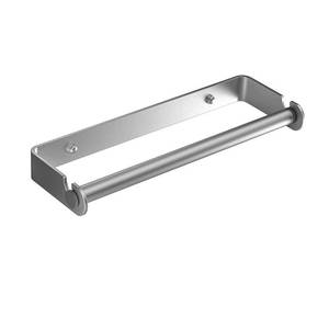 lot 2053 image: Aheucndg Paper Towel Holder Wall Mount, Self Adhesive or Drill Mounting Paper Roll Holder, Paper Towel Holder Under Cabinet for Kitchen or Bathroom (Silvery 1pack)