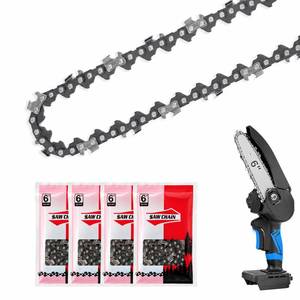 lot 2057 image: 6 Inch Chainsaw Chains, Replacement Chains for Most 6 IN Mini Chainsaws