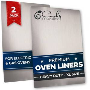 lot 2310 image: Cooks Innovations Non-Stick Oven Liner 2 Pack BPA-Free Heat Resistant Mat