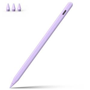 lot 2333 image: Stylus Pen for iPad, 13 mins Fast Charge for Apple iPad Pencil with Palm Rejection, Compatible with 2018-2025 iPad Air 3456, iPad mini 56, iPad 678910, iPad Pro 1112.913 (Purple)