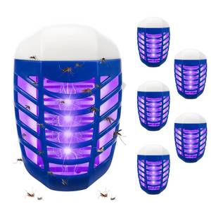 lot 2351 image: 2026 Upgraded Bug Zapper Indoor (6 Pack), Quiet Mosquito & Fruit Fly Killer for Home, Effective UV Light Insect Trap for Kitchen, Bedroom, Powerful Gnat Zapper for Indoor Use
