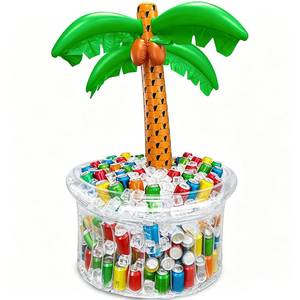 lot 2358 image: Inflatable Palm Tree Cooler 200 Drinks Super Large Capacity