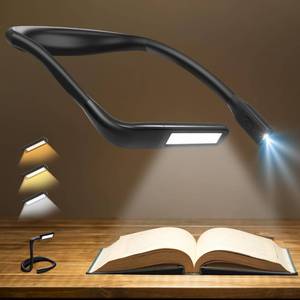 lot 2361 image: EastPin Reading Light, Rechargeable Neck Light, Stepless Dimming Book Light