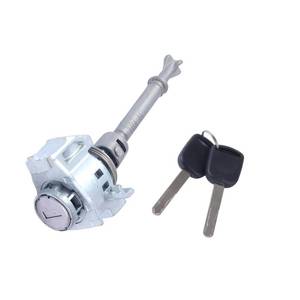 lot 2388 image: Front door lock cylinder 2 Keys, Compatible with 2013-2017 Honda Accord Driver side front door lock cylinder, Replace OE 72185-T2A-A01 72185T2AA01