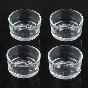 lot 2398 image: A 4 Pcs Glass Reptile Feeding Bowl Food Water Dish Feeder Cup for Lizard Spider Corn Snake Centipede Scorpion Crickets Small Reptile