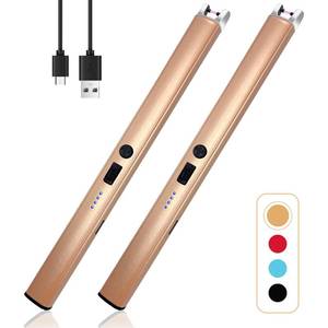 lot 2414 image: A 2 PCS Candle Lighter,Windproof Flameless Rechargeable Electric Lighter