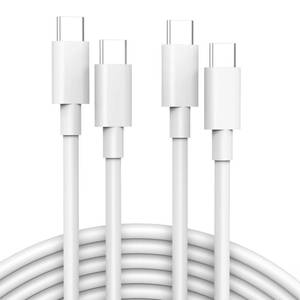 lot 2416 image: A 2 Pack 10ft USB C to USB C Cable for iPad Pro 1312.911 inch, Air 54, Mini 6, MacBook AirPro Charger, iPhone 171615 Pro Max, Pixel 76 Pro, USBC Type C Fast Charging Cord