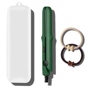lot 2440 image: Devareon Mini Curling Iron, 2026 New Wondolla Curling Iron, Portable Travel Curling Wand Hair Straightener (Green)