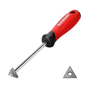 lot 2457 image: Goldblatt Grout Removal Tool with Replacement Carbide Tip, Scraper Tools