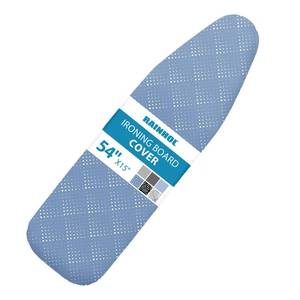lot 2461 image: Ironing Board Cover with Padding 15x54, RAINHOL Blue Pattern Standard Size