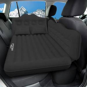 lot 7253 image: DikaSun Car Air Mattress, Inflatable SUV Truck Camping Mattress for Back Seat, Thickened Travel Car Bed Sleeping Pad with Air Pump 2 Pillows