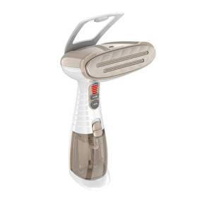 lot 7266 image: Conair Turbo ExtremeSteam Handheld Garment Steamer 1875W, 20 Min Steam, 6.6oz Tank, Aluminum Sole Plate, 9 Cord