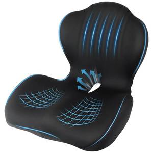 lot 7278 image: Nisuez Car Seat Cushion Office Chair Cushion with Lumbar Support Pillow
