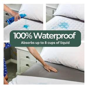 lot 7302 image: Hygge Sheets��� Organic Washable Incontinence Bed Pads - 2 Pack