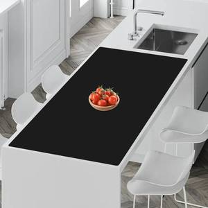 lot 7334 image: 35.4x23.6(90cmx60cm) Extra Large Silicone Mat for Kitchen Counter, Heat Resistant Countertop Protector, Non-Slip Waterproof Kitchen Island Mat, Easy to Clean, Black