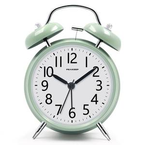 lot 8178 image: Peakeep Loud Battery Alarm Clock for Heavy Sleepers Adults Kids