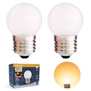 lot 8183 image: Sphoon G40 1.5w Low Wattage Led Bulb Equal 15 Watt Small E26 Light Bulbs