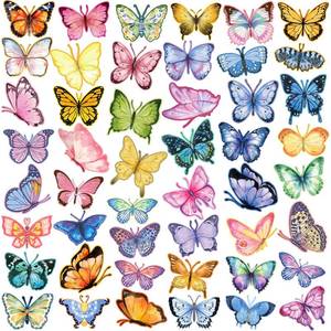 lot 8202 image: Relaxweex 30 Pcs Butterfly Refrigerator Car Magnet Decoration