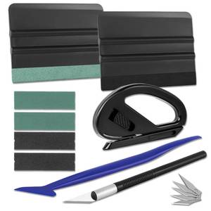 lot 8270 image: Screen Protector Application Kit with Squeegee Spray Bottle and Cleaning Cloth