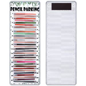 lot 8274 image: Sabary Pencil Parking Pocket Chart, Classroom Wall Organizer, Fresh