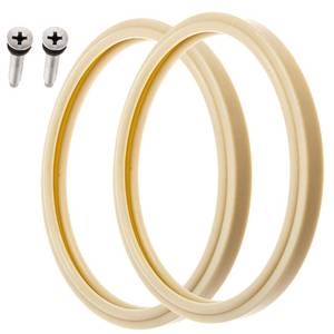 lot 10350 image: AR-PRO 8-38 Pool Light Lens Gasket with Stainless Pilot Screw, 2 Set
