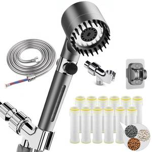 lot 13041 image: HOTIMO Filtered Shower Head with Handheld 75 Hose