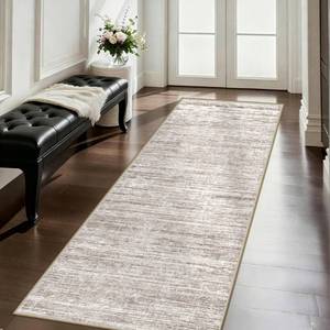 lot 13962 image: Kearoat 2x5 Washable Runner Rug Modern Abstract