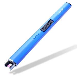 lot 14012 image: Fukkuda Electric Candle Lighter USB Rechargeable Sapphire Blue