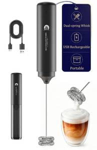 lot 14048 image: New England Stories USB Rechargeable Milk Frother Wand
