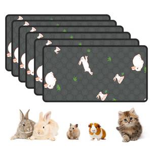 lot 14121 image: MODESLAB Guinea Pig Cage Liner 16in x 30in 6-Pack