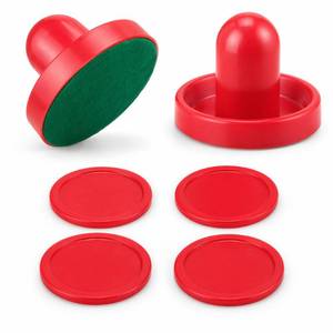 lot 14147 image: Mositear Air Hockey Pucks and Paddles Set