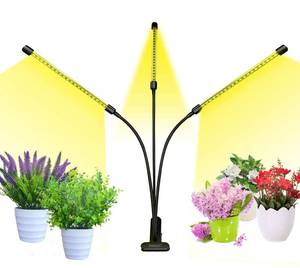 lot 17023 image: Bseah Full Spectrum LED Grow Light with Timer and Dimmer