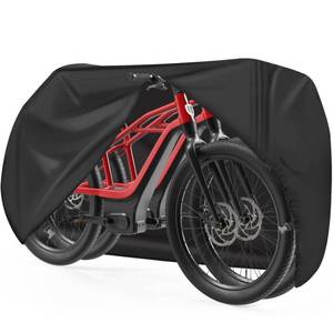 lot 17030 image: Zettum Bike Cover for 2 Bikes - 600D Waterproof
