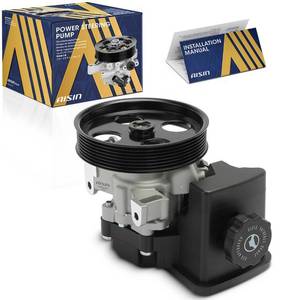 lot 17032 image: AISIN Power Steering Pump with Reservoir Mercedes-Benz  Retail $153.99