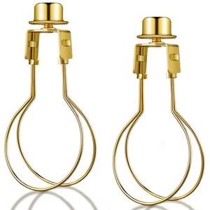 lot 18142 image: Honoson Lampshade Adapter Clip with Finial 14-27 Thread