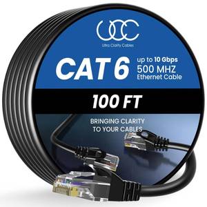 lot 18153 image: Ultra Clarity Cables Cat6 Ethernet Cable 100 FT